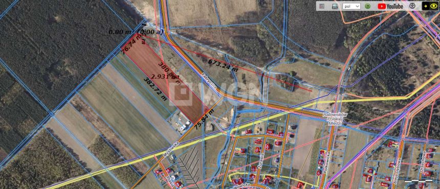 Sobin, 1 740 000 zł, 2.9 ha, droga dojazdowa utwardzona miniaturka 2