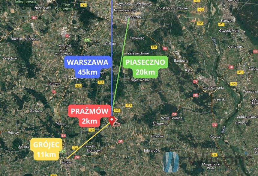 Błonie, 195 000 zł, 15 ar, przyłącze prądu miniaturka 4