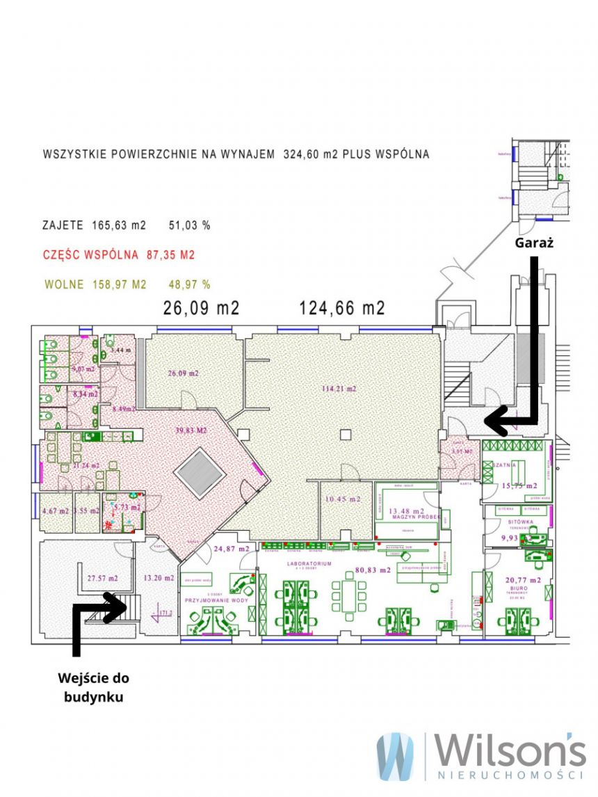 Warszawa Gocławek, 7 500 zł, 150 m2, biuro miniaturka 15