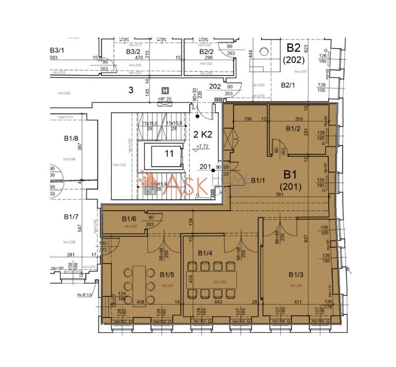 Wrocław Stare Miasto, 9 030 zł, 129 m2, pietro 2, 5 miniaturka 9