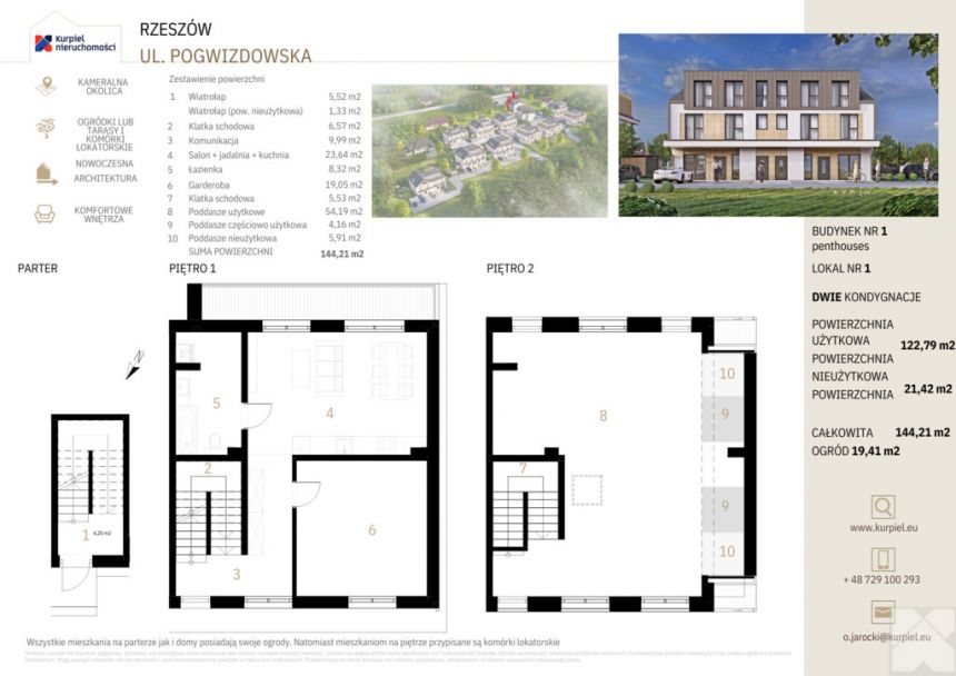 Penthouse na sprzedaż miniaturka 3