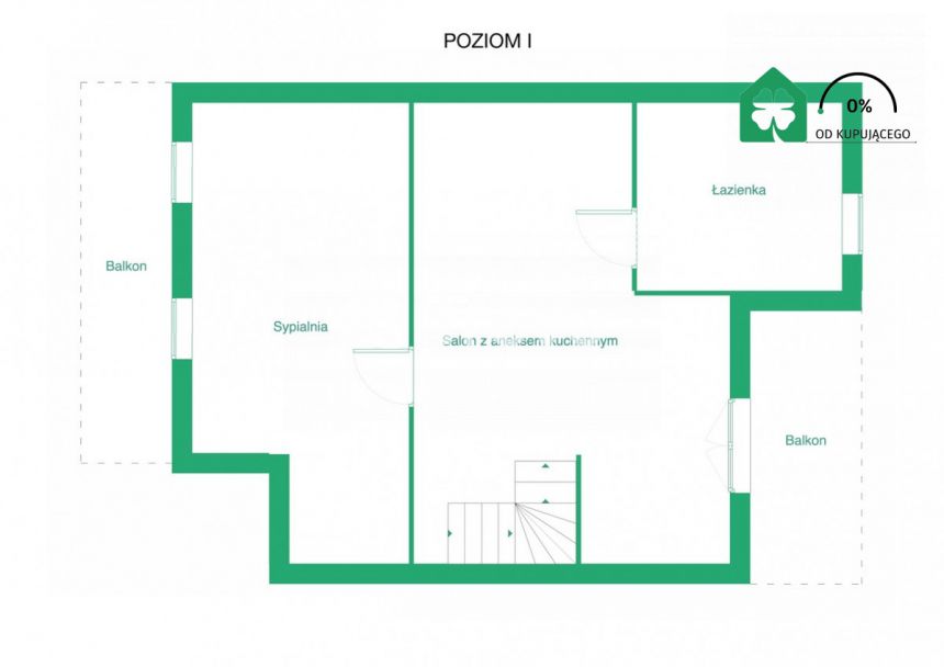 Gdańsk Jasień, 1 099 000 zł, 111.39 m2, pietro 2 miniaturka 28