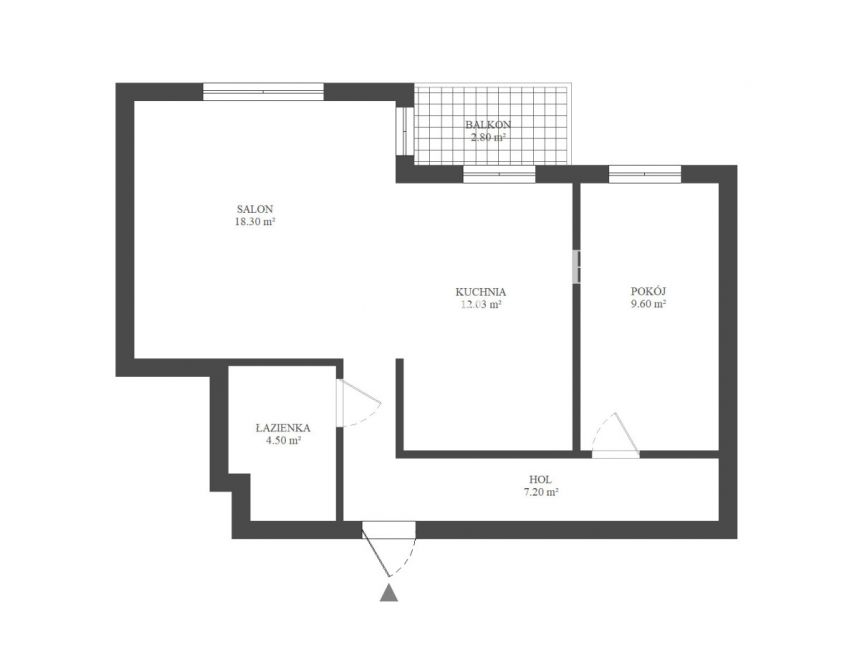 Gdańsk Zakoniczyn, 610 000 zł, 51.63 m2, z balkonem miniaturka 7