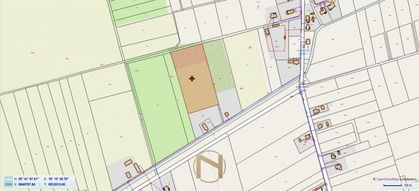 Wieprzyce, 149 000 zł, 1.67 ha, droga dojazdowa utwardzona miniaturka 6