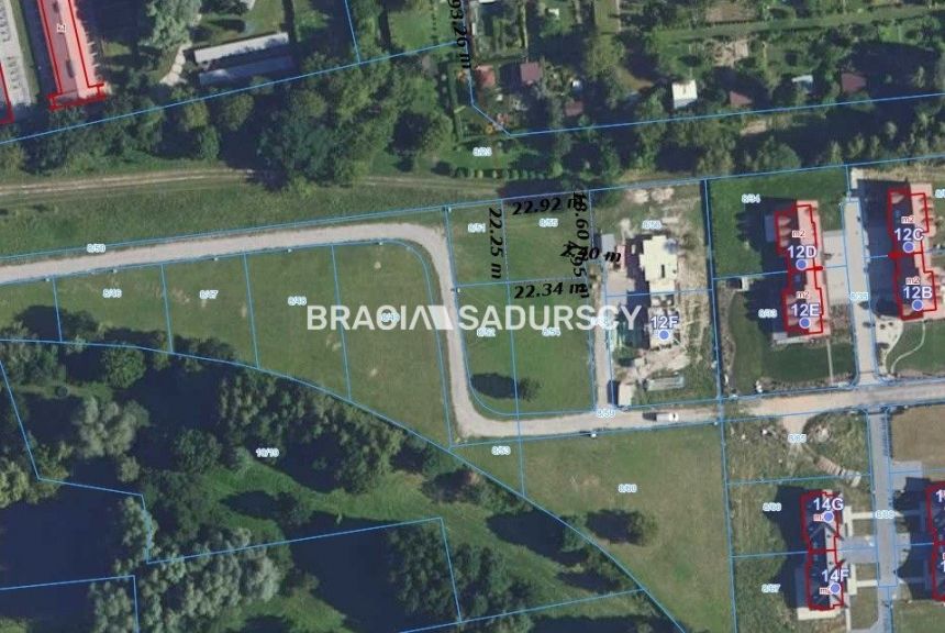 Przegorzały, 1184 m2 z pozwoleniem na budowę miniaturka 4