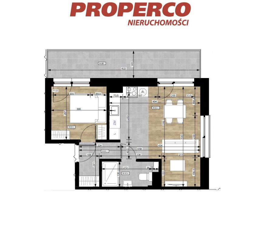 Apartament, 2 pok., IIp., 37,83 m2, Czarnów, Miła, miniaturka 5