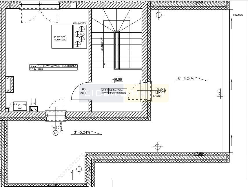 Atrakcyjny projekt,gabinet na parterze, 5 pokoi miniaturka 10