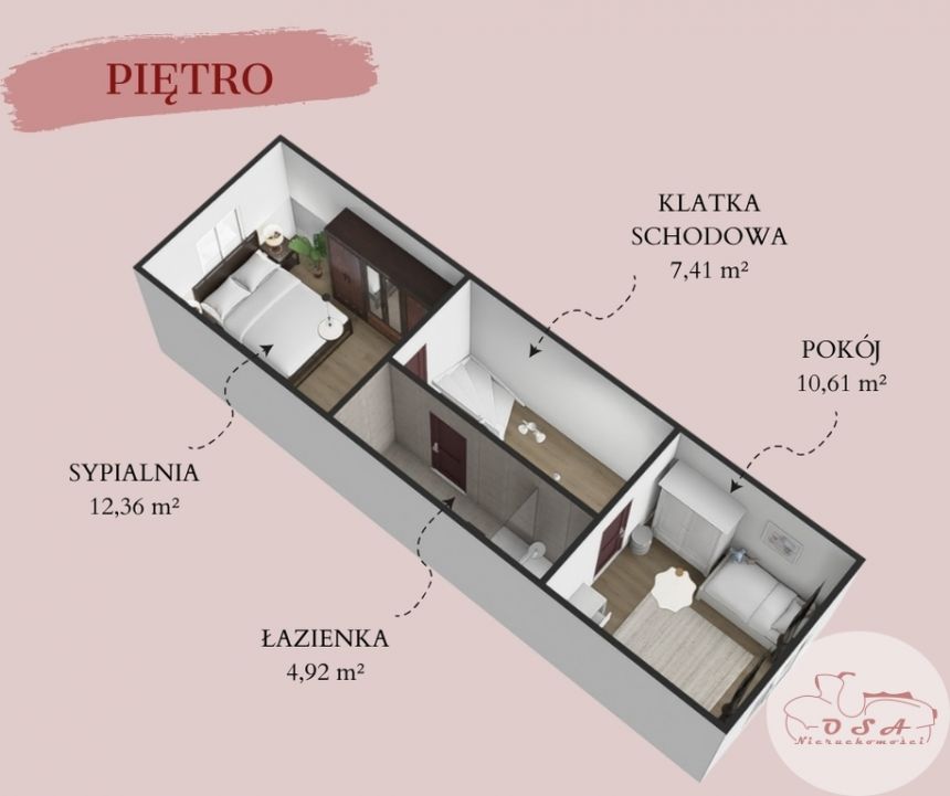 Dom * 4 pokoje * garaż * kominek Mosina/Strzelecka miniaturka 15