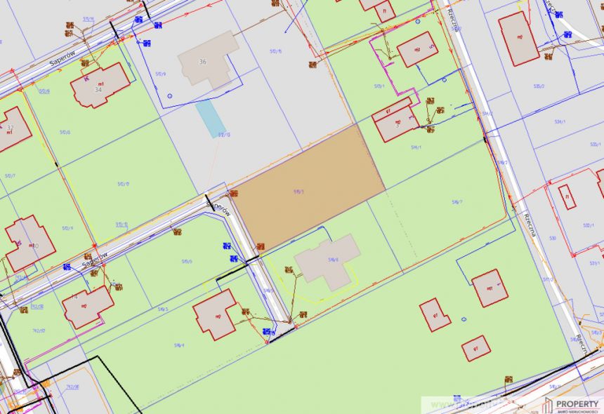 Działka, 11,59 ar, Saperów, Dębica miniaturka 5