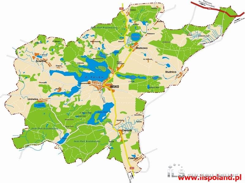 Ińsko, 123 000 zł, 2.85 ar, kwadratowa - zdjęcie 1