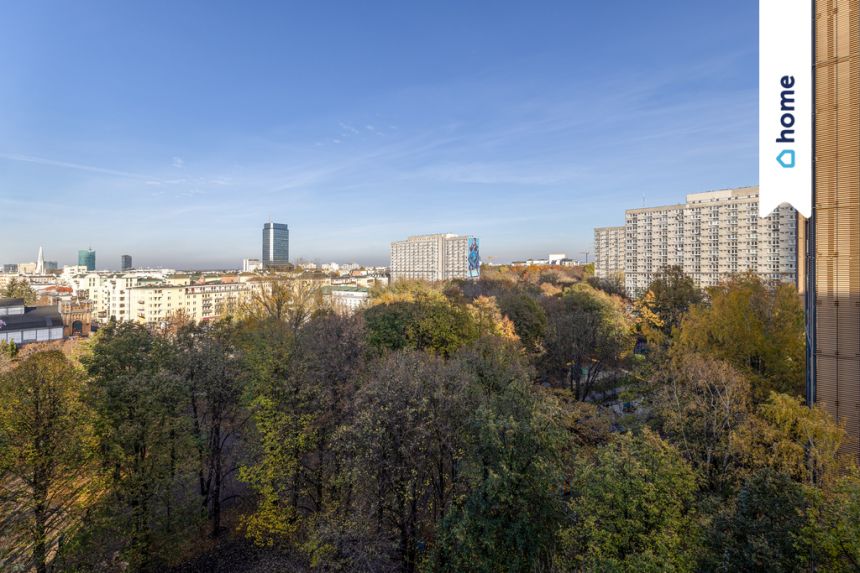 Widok na park w centrum Warszawy miniaturka 13