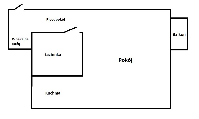 Kawalerka z balkonem KSM 26,7 m2 miniaturka 10