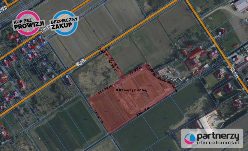 Gdańsk Olszynka, 5 280 000 zł, 2.4 ha, inwestycyjna miniaturka 3