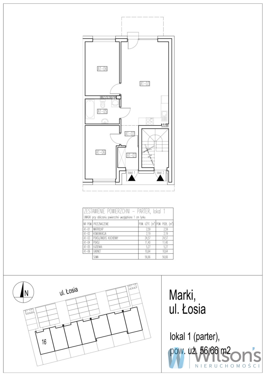 Marki, 650 000 zł, 56.66 m2, parter, 2 miniaturka 8