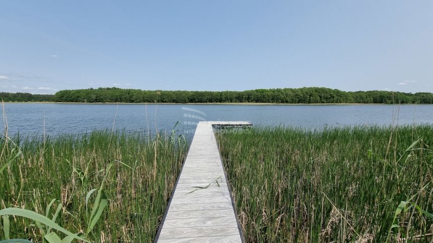 Działka rolna linia brzegowa Jez. Krzywe Mazury miniaturka 2