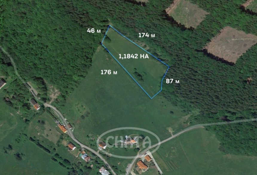 Michałkowa, 299 000 zł, 1.18 ha, rolna miniaturka 2