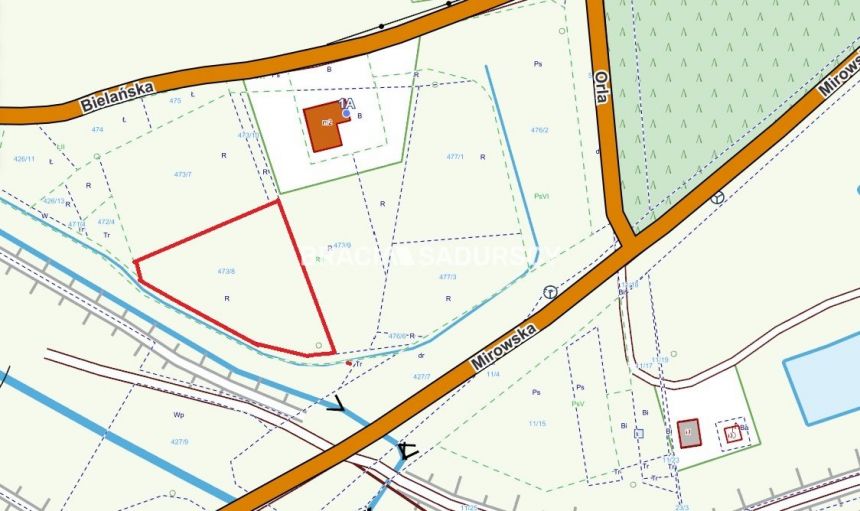 działka pod rekreację Kraków Bielany 20 arów miniaturka 2
