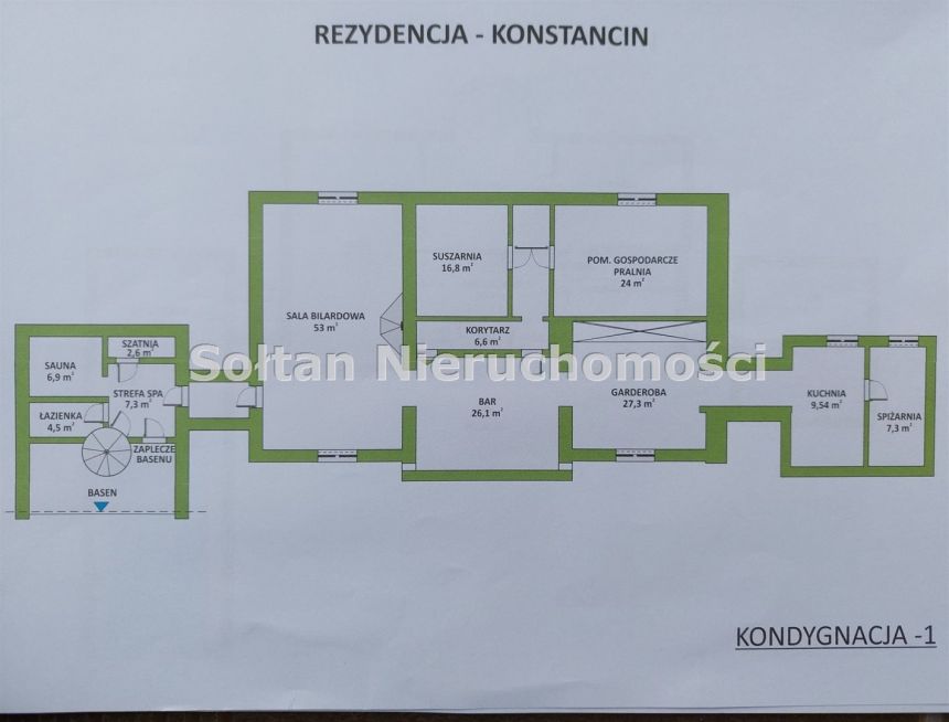 Dworek, Rezydencja z basenem, kortem tenisowym, KW miniaturka 27