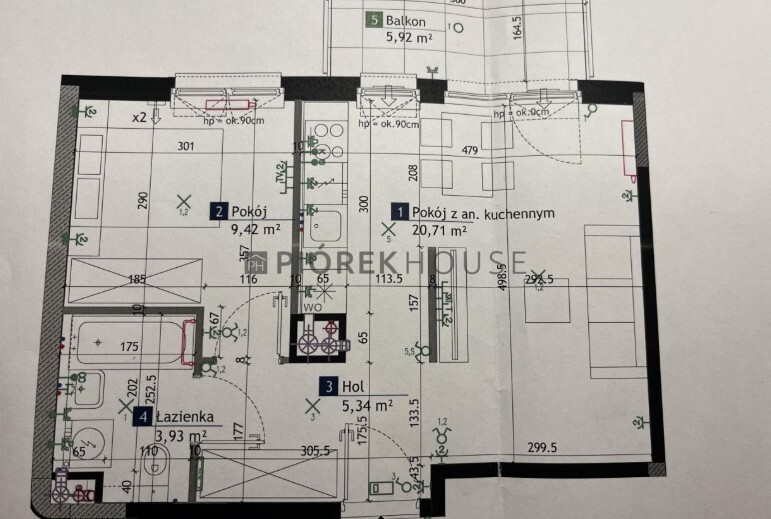 2-pokojowe mieszkanie w Bemowie miniaturka 13