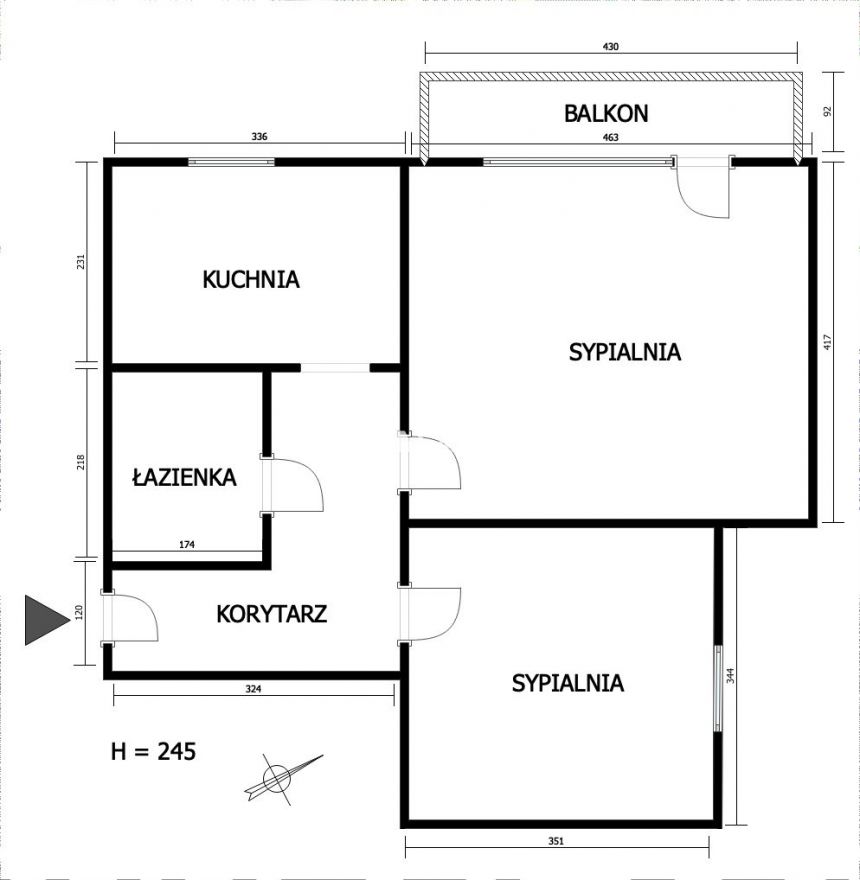 Widok, spokój, komfort! 2 pokoje – Nowy Bieżanów miniaturka 21