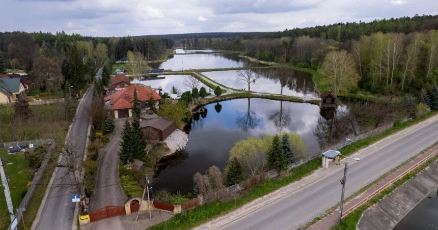 Dom, łowisko, 6 stawów rybnych - zdjęcie 1