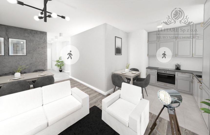 Duże Mieszkanie 81,46m2 z widokiem na rzekę /Wrocław, Kleczków miniaturka 10