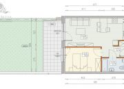 W REALIZACJI 08.2025/Mieszkanie 2pok, /41,10m2 + taras i ogrodu/ Księże Wielkie miniaturka 5