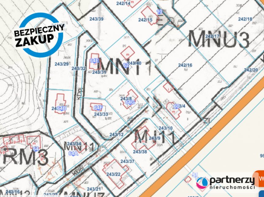 Borkowo, 334 000 zł, 11.17 ar, przyłącze prądu miniaturka 6