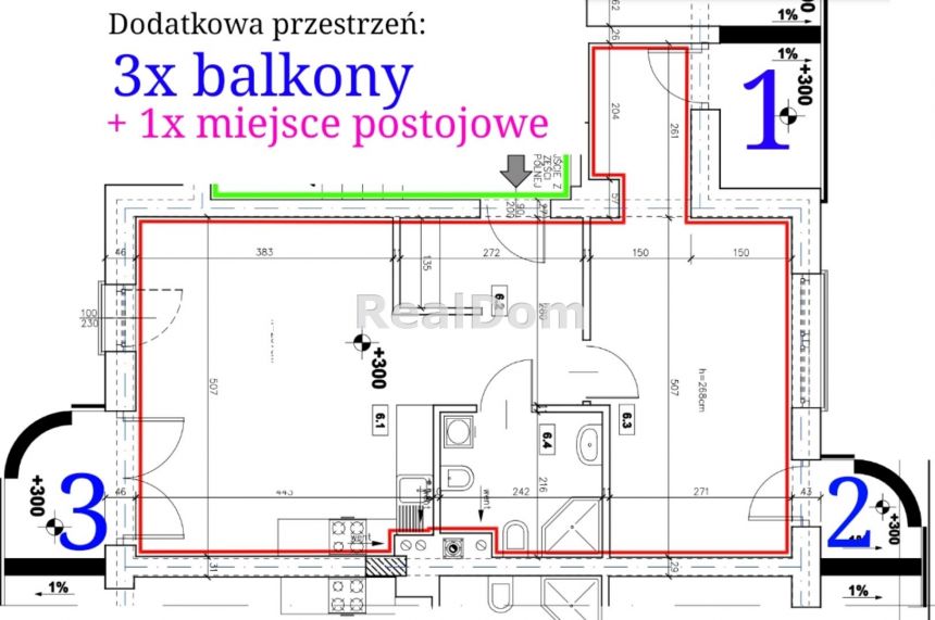 Rewelacyjny Apartament w Woli Justowskiej miniaturka 6