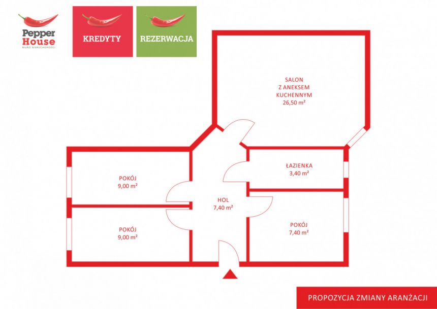 Toruń Bydgoskie Przedmieście, 419 000 zł, 63.12 m2, 2 pokoje miniaturka 2