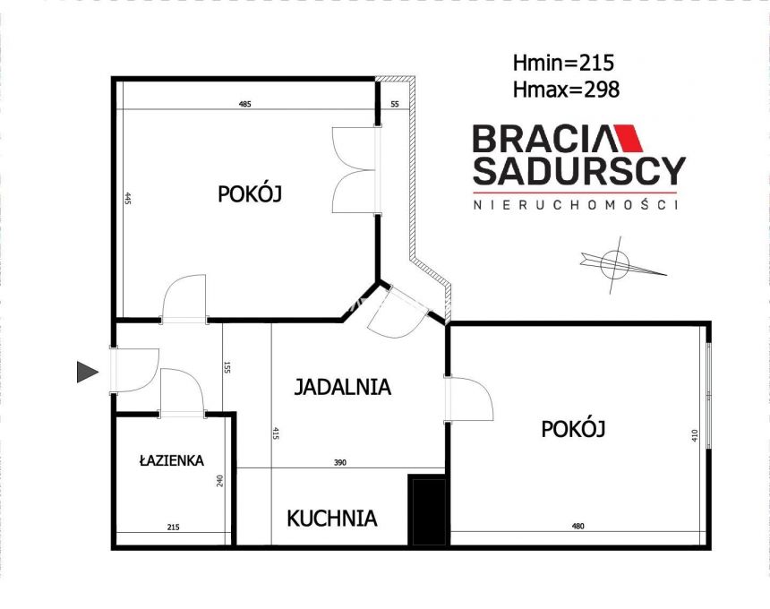 2-pok, świetna lokalizacja, Stare Miasto miniaturka 3