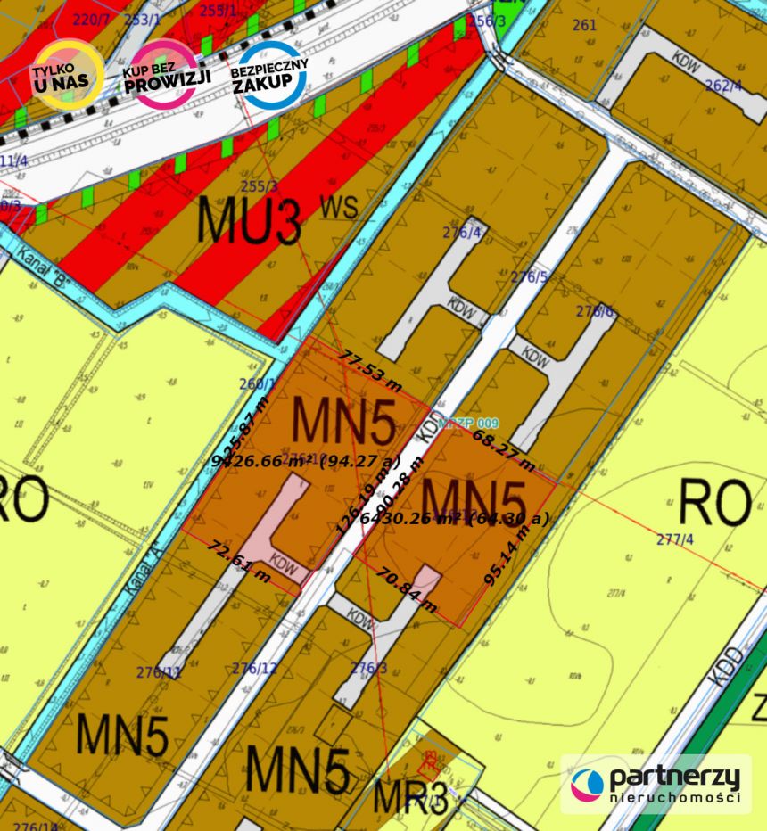 Wiślinka, 3 951 500 zł, 1.58 ha, przyłącze prądu miniaturka 2