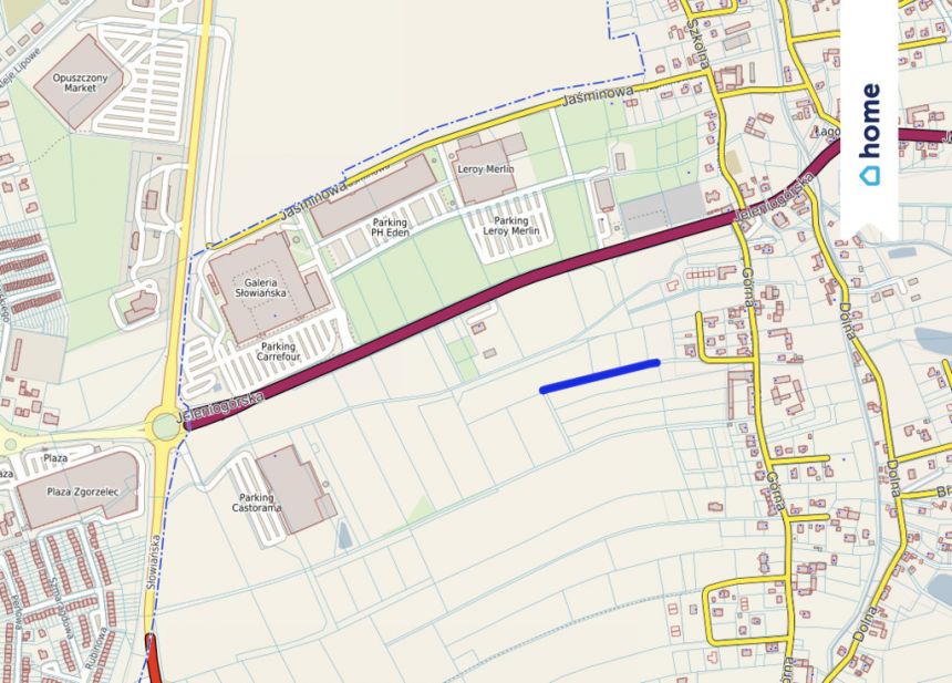 Działka o pow. 1136m2/Łagów - Zgorzelec, blisko A4 miniaturka 3