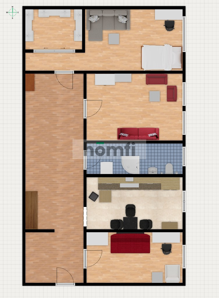 3-pokojowe mieszkanie w centrum Zabrza miniaturka 7