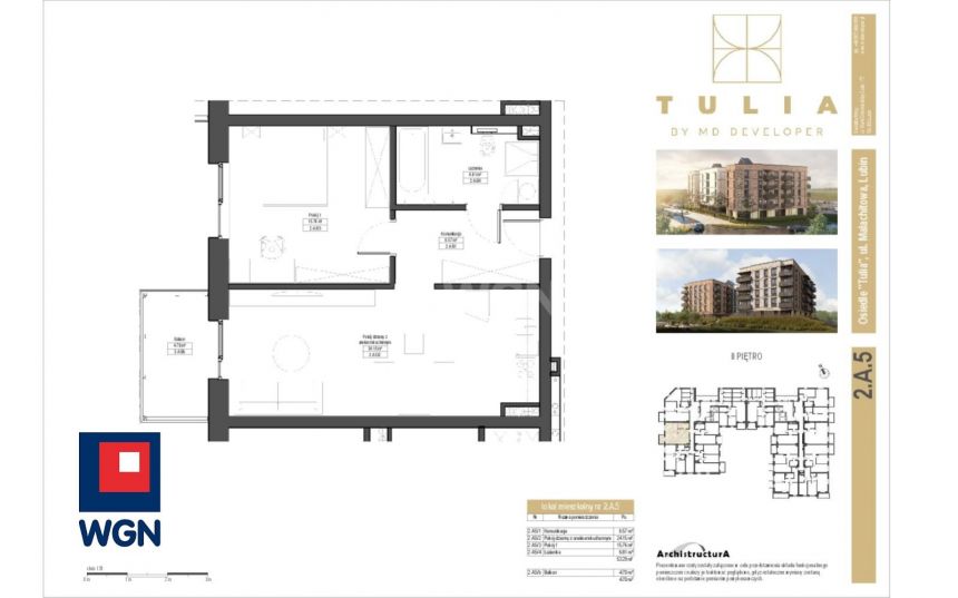 Lubin Stary Lubin, 448 224 zł, 53.36 m2, z garażem - zdjęcie 1