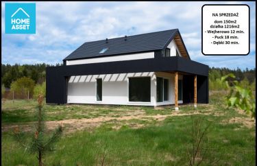 Mała Piaśnica, 970 000 zł, 150 m2, z drewna