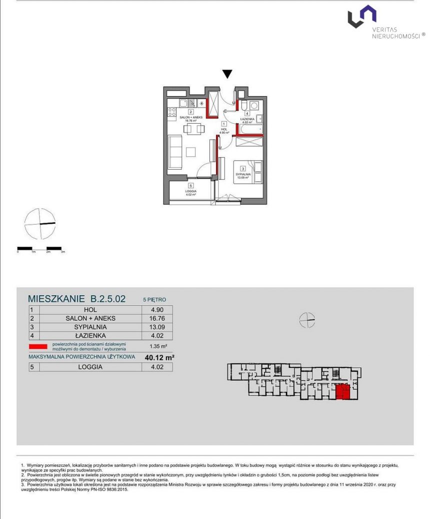 Katowice Koszutka, 459 780 zł, 40.12 m2, z balkonem miniaturka 2