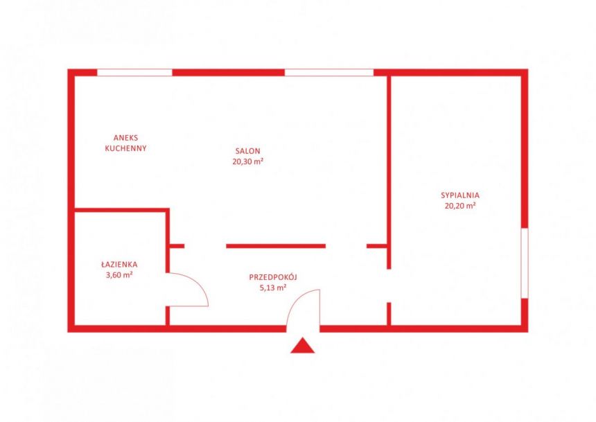 Bydgoszcz Kapuściska, 389 000 zł, 49.23 m2, parter/3 miniaturka 9