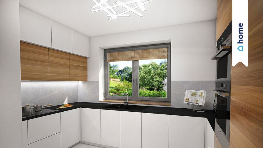 Dom wolnostojący 140m2 z garażem w bryle budynku miniaturka 15
