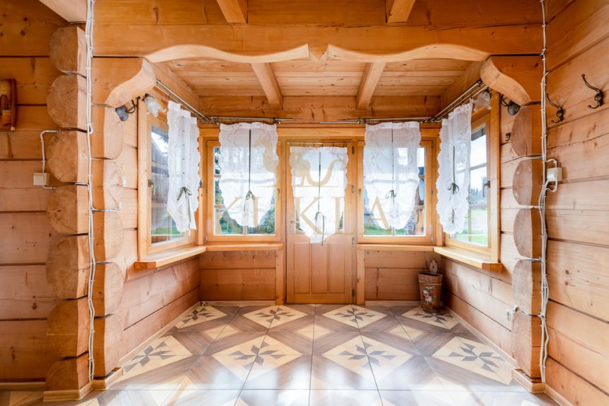 Piękny dom z bali z widokiem na Tatry - Gronków miniaturka 8
