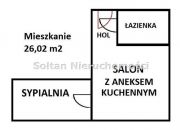 Warszawa Śródmieście, 399 000 zł, 26.02 m2, w bloku miniaturka 1
