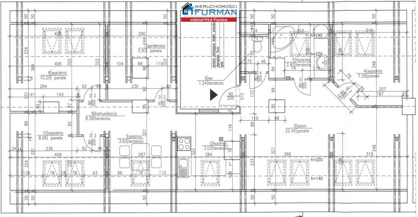 Piła Górne, 179 000 zł, 73.1 m2, w kamienicy miniaturka 5