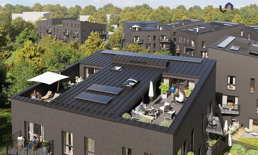 NOWE MIESZKANIA 3 POKOJE. BALKON, TARAS 27,3m2 miniaturka 3