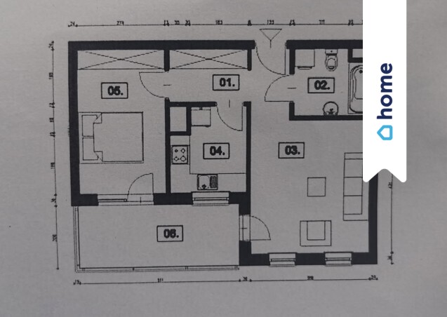 2 pokojowe z osobną kuchnią / duży balkon miniaturka 6