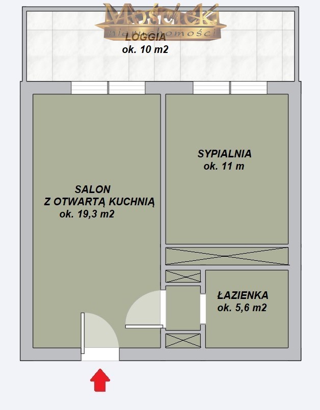 Dwupokojowe mieszkanie na Żoliborzu Artystycznym miniaturka 13