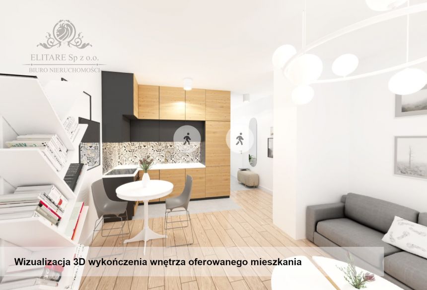 Mieszkanie 25,61m2 + balkon,1 pok. obok, nowe/ Dworca Główengo miniaturka 12