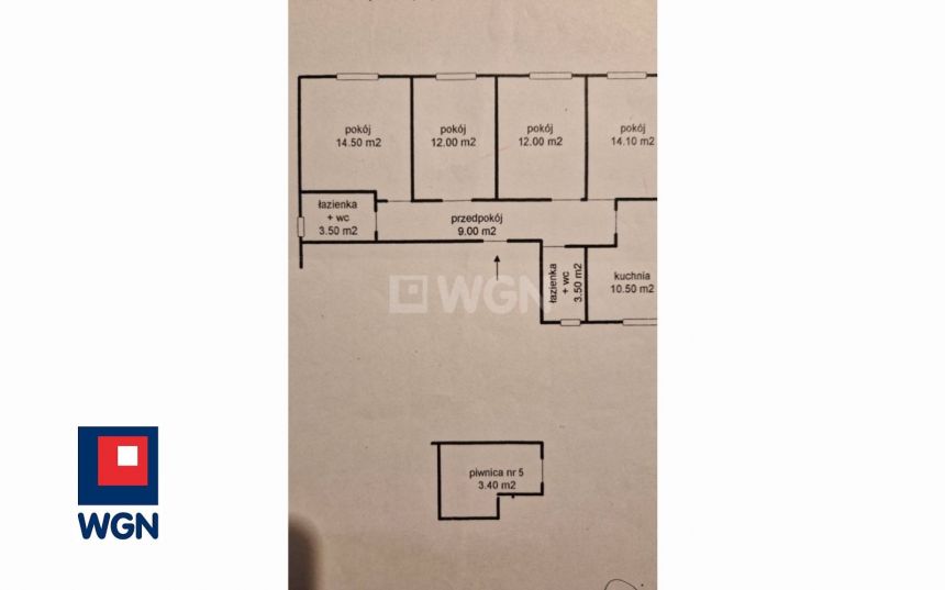 Żagań, 329 000 zł, 79.1 m2, stan dobry miniaturka 10