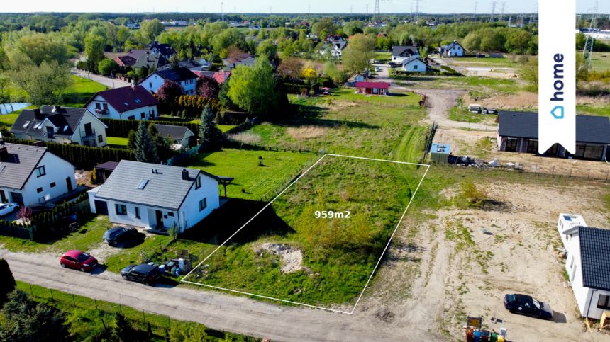 Spokojna działka pod dom – 959 m2 - Kruszyn Kraj. - zdjęcie 1