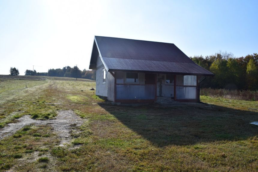 Domek wypoczynkowy 60m2 na działce 8,3a- Dylągowa. miniaturka 2
