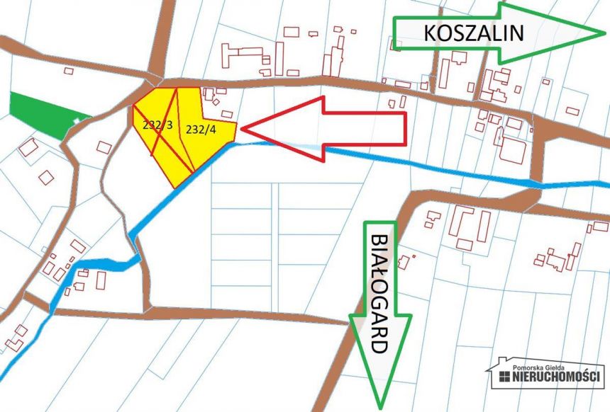 Duża działka ok. 33 km od morza i 24 km od Koszali miniaturka 4